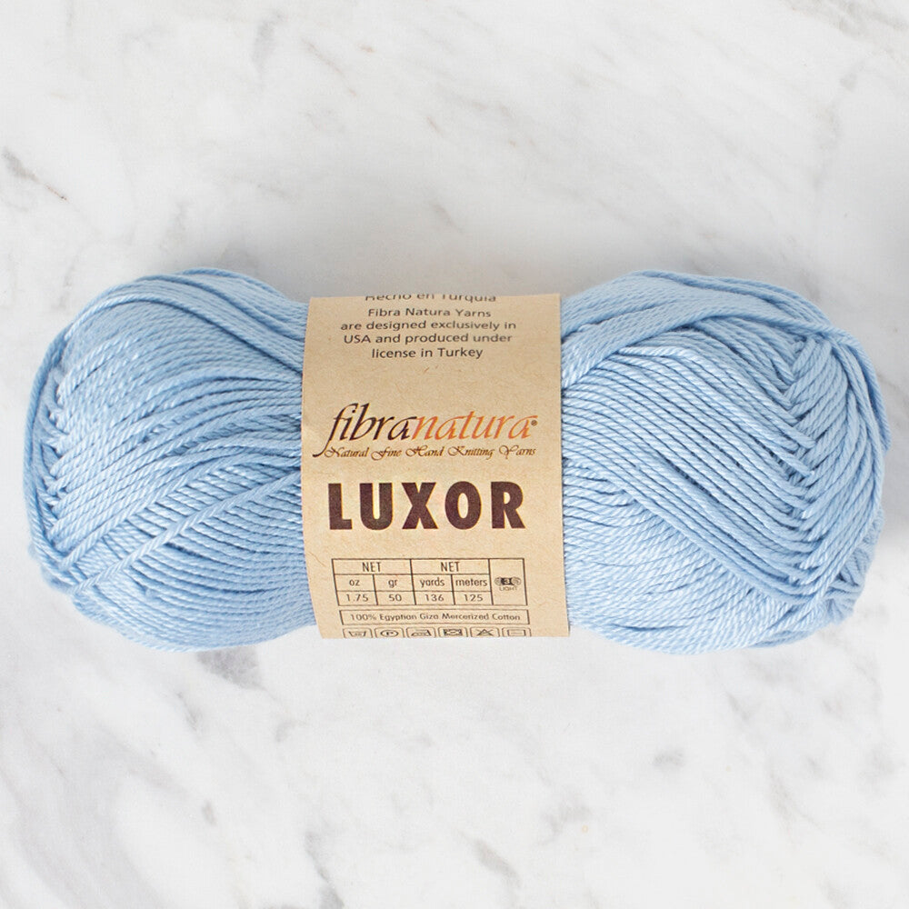 Fibra Natura Luxor Mavi El Örgü İpi - 105-28